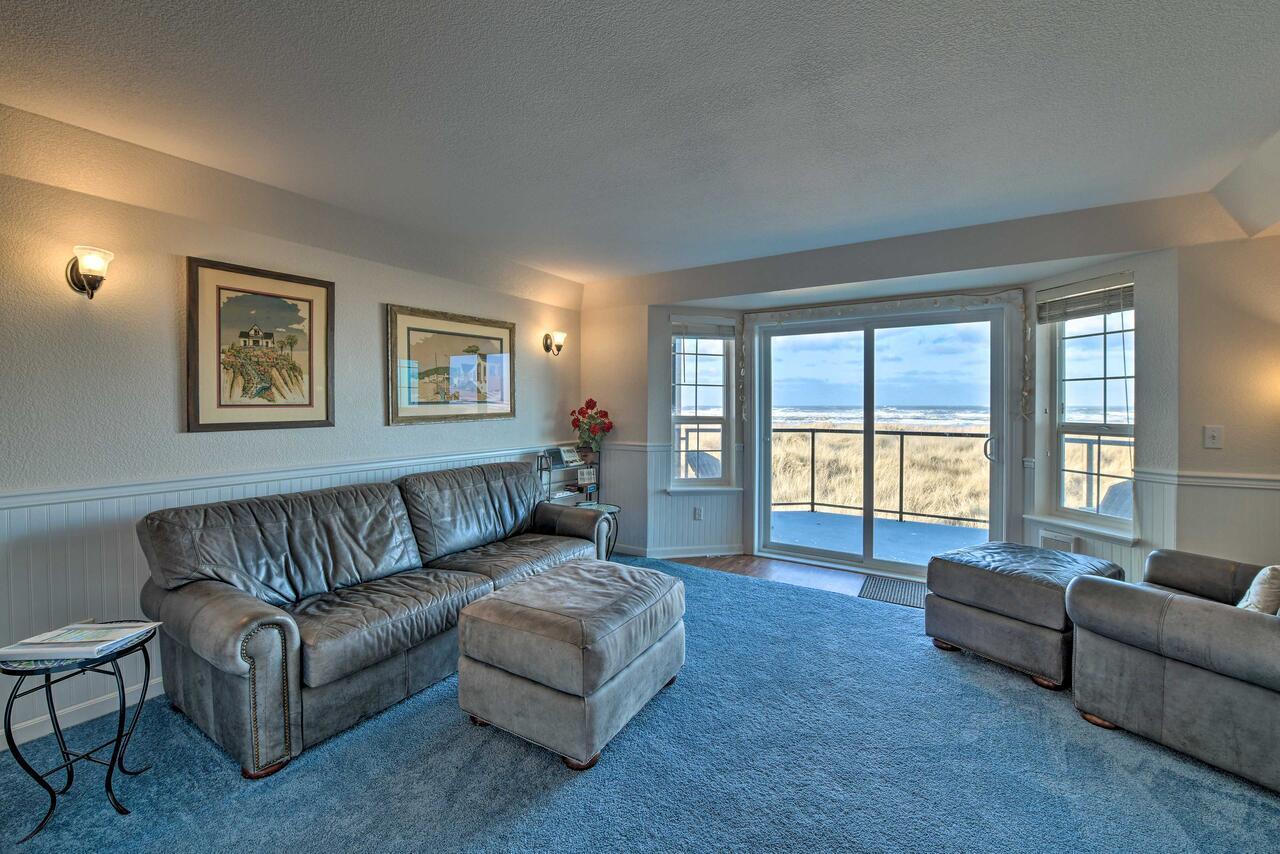 Eagles View Condo In Ocean Shores With 3 Balconies エクステリア 写真